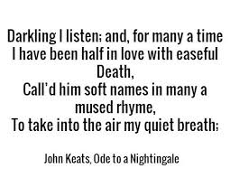 Ode to Nithingale